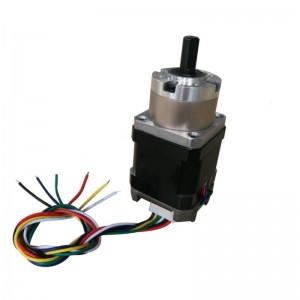 ISD42 NEMA 17 Integrated Stepper Drive Motor L=48mm with Gear Ratio 100:1 Economy Planetary Gearbox