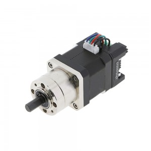 NEMA 17 Integrated Geared Stepper Motor L=40mm with Reduction 5:1 Planetary Gearbox &12-24V Drive