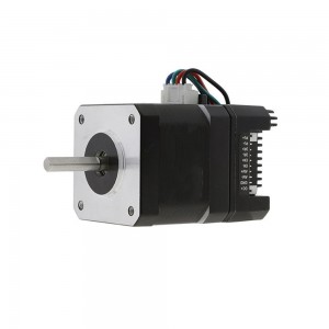 NEMA 17 Integrated Stepper Motor 1.8deg 0.45Nm/63.9oz.in with 12-40V I/O Drive