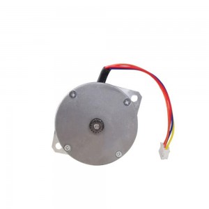 Pancake Stepper Motor NEMA 18 Bipolar 1.8deg 1.0A 0.1Nm/14.2oz.in Φ46x16mm with 16 Teeth Gear