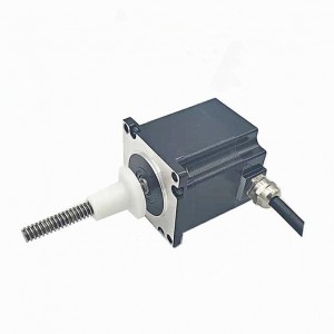 Waterproof IP65 NEMA 23 Linear Actuator Stepper Motor Lead 2mm Screw Length 70mm with 3M Cable