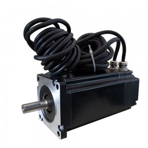 Waterproof IP65 NEMA 34 Closed-loop IP65 Stepper Motor 6.0A 12Nm/1704oz.in 1000CPR Encoder 3M Cable